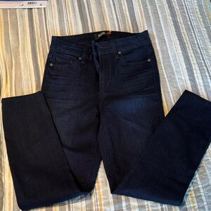 PAIGE women’s Midnight Blue Skinny Jeans